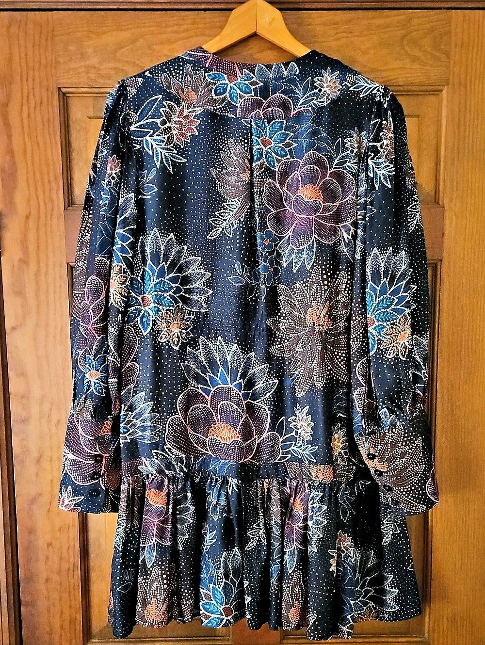 Farm Rio Sparkle Flowers Mini Dress NWT - Picture 2 of 5
